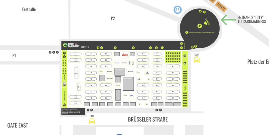 Interactive CARDMADNESS floorplan
